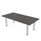 Skutchi Designs 35.5 in W, 59.5 in L, 29 in H, Engineered Wood Top, Brown HAR-REC-36X60-PT-25 - alternate 1